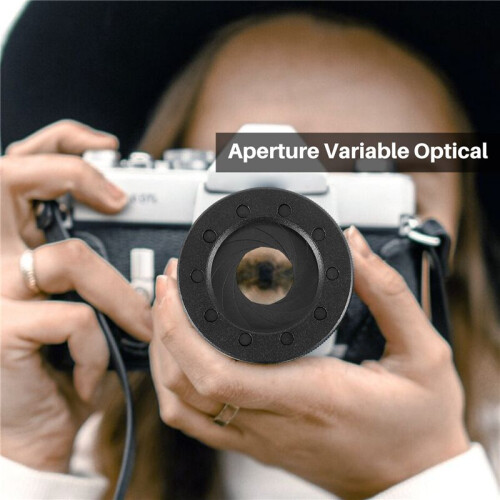 Manual Aperture Adjustable Mechanical Iris Diaphragm Iris Diaphragm for Digital Camera Microscope Iris Lens SK12 2