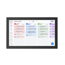 10.1inch Family Planner Digital Calendar HD Touchscreen with Chore Chart Meal Plans FotoCube for Family AU PLUG