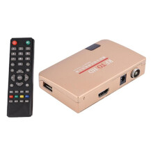 RF to -Compatible Converter Analog TV Remote Control Supports All Standard Signals UK Plug