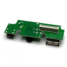 New USB Audio Jack Power Supply Board Connector for  Charge2 Charge 2 GG Charge Board