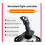 PXN-2113 Pro Flight Simulator Joystick USB Gamepad Controller for PC Ergonomic Handle for Various Flight Games 6