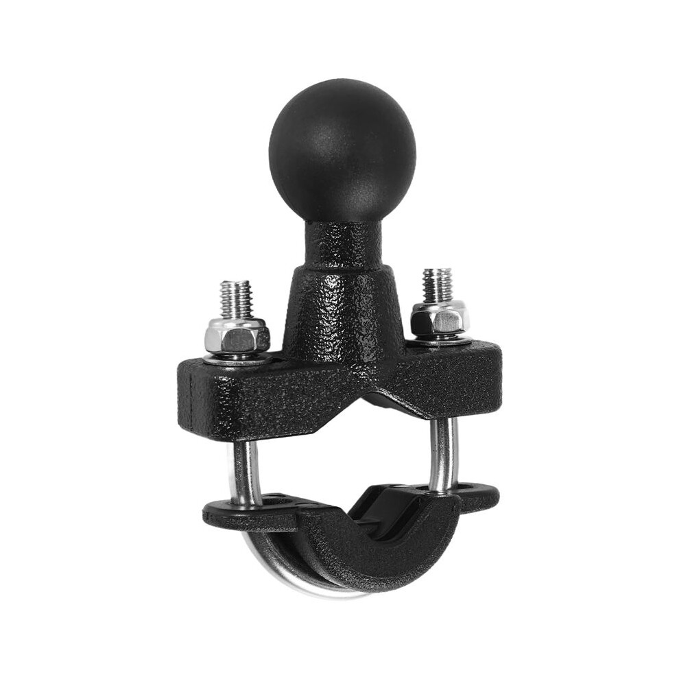Motorcycle Handle Bar Rail Mount 37Mm Width U-Bolt Mounting Base With 1 Inch For Gps Work For 6031265213687