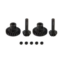 Steel Front & Rear Axle Gear Drive Shaft Gears Upgrade Accessories for WPL B24 B36 C14 C24 MN D90 D99 MN99S Parts