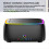 Estação de Disco Rígido RGB de Baia Dupla USB 3.0 para Estação de Encaixe  Tipo C para HDD/SSD de 2,5/3,5 Polegadas, Cópia Offline, Plugue UE 4
