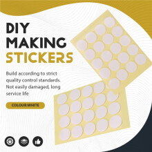 800Pcs Candle Wick Stickers Double-Sided Adhesive Dot Heat-Resistant Candle Making Stickers for Candle DIY Supplies