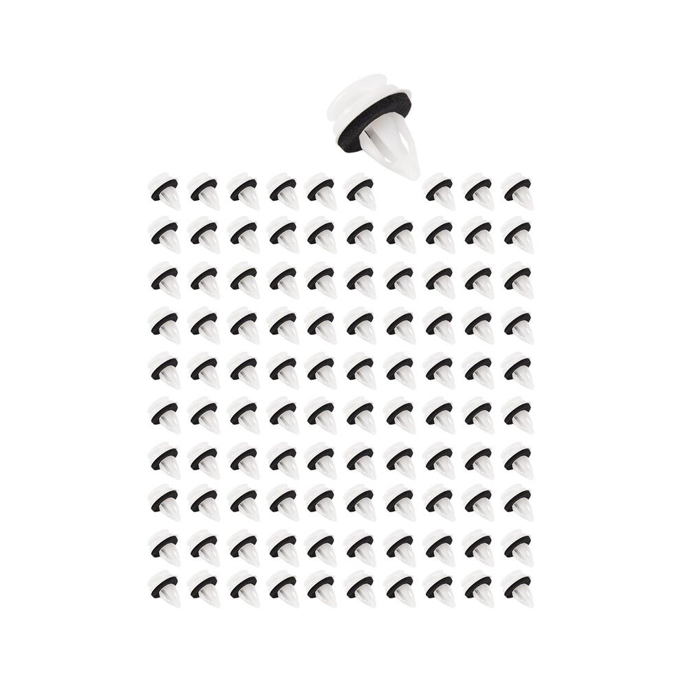 100Pcs 51418224768 Plastic Rivets Clip For- E46 E53 E90 E91 E70 Door Panel Auto Fasteners Trim Panel Push Retainer 6031863505450