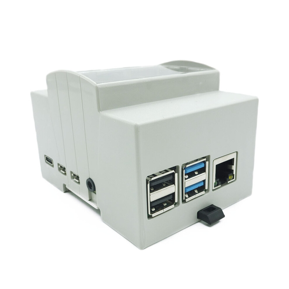 For Raspberry Pi 4 Model B Abs Case Case Protective Case Enclosure For Raspberry Pi 4B White 6033963086488