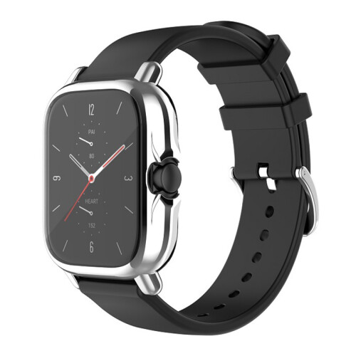 Protective Cover for  GTS 2 TPU Case for Huami  GTS 2E Smartwatch Protector A1968 Full Coverage Black 2