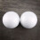 10 x Christmas Decoration Modelling  Polystyrene Foam  Sphere 10cm---White 6