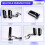 NEW 120W USB Power Desktop Computer Notebook Audio Speaker 3.5mm Earphone Jack 6