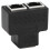 2 Port RJ45 Splitter Adapter LAN Network Ethernet Extender Connector Plug Lot 1pcs 8