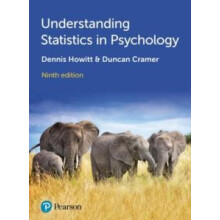 Understanding Statistics in Psychology by Duncan Cramer Paperback Book