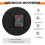 Math Wall Clock , Math Formulas Clock Quiz Clock in Black and White Unique Math Equation Clock for Home, Office 2