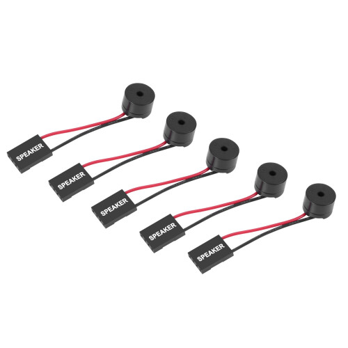 5Pcs Motherboard Speaker Buzzer PC Computer Motherboard Internal Beep Buzzer for Computer Repair 2