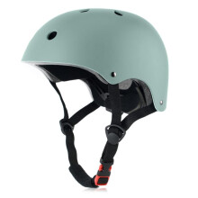 Casco de Skate OUWOR para Adultos, Ligero y Ajustable, Multi-Deporte para Bicicleta, Skate y Scooter (Azul Niebla, Grande)