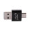 Card Reader Aluminum USB Type C OTG Micro-/TF External Memory Card Reader Adapter for Mobile Phone Computer(Black) 7