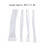 NylonWeave 30cm Blanc ATX/PCIe 24P-24P 2