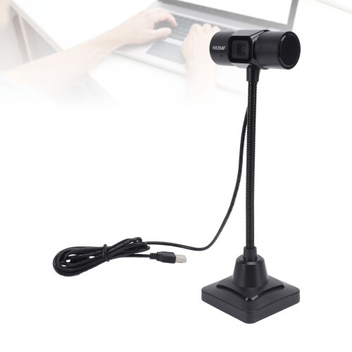 Caméra Web USB 2K avec autofocus, grand angle, réduction du bruit 2