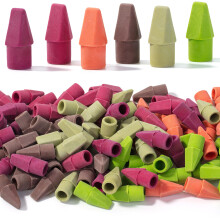 Mr. Pen - Potloden Gumtopper, 120 Stuks, Late Harvest Kleur, Latex Vrij, Geen Vlekken