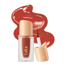 Laka Fruity Glam Lip Tint Mini, 1.9g/0.07oz, Tinte de Labios Hidratante y Ligero, Acabado Duradero