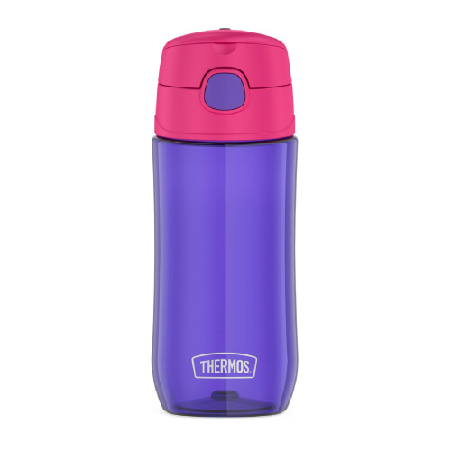 Thermos THERMOS FUNTAINER 16 oz Plastic Hydration Bottle with Spout, Purple