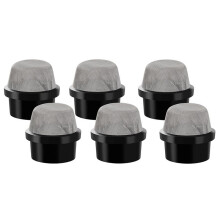 6 Peças de Reposição da Tampa Do Filtro de Tela de Aço Inoxidável da Tampa da Tela Do Sangrador de Ar 190106Z - Tampa Do Filtro da Válvula de Ar
