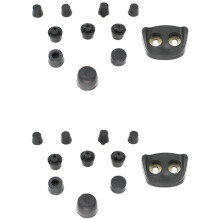 2set Car Door Dampers Buffer Pad Bump Stop Shock Rubber for Pajero Montero V31 V32 V33 V43 V45 V73 V77