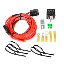 For P/N 30247 12V System Electric Fuel Pump Relay Bypass Kit Waterproof Relay Kit