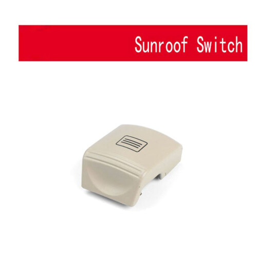 Sunroof Window  Button for - W204 C-CLASS W212 E-CLASS W218 CLS-CLASS C200 GLK300 E300 Beige 1