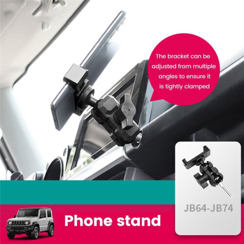 Car Multi-Functional Bracket for  Jimny JB74 2019-2023 Mobile Phone Holder Accessories 2