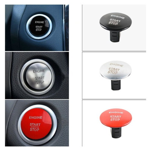2215450714 Car Keyless Start and Stop One-Button Start Button  for - All Series Black 2