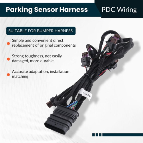 Auto-Frontstoßstange-Parksensor-Kabelbaum PDC-Kabel A2044400035 Passend für   C-Klasse W204 1