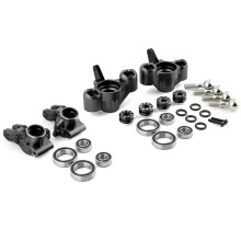 Supporto per Mozzo Posteriore un Snodo Anteriore nel Metallo per 1/8 Arrma KRATON Outcast BLX 6S V5 RC Auto Aggiornamenti Ricambi Accessori,2