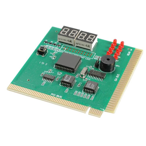 4-Digit LCD Display PC Analyzer Diagnostic Card Motherboard Post Tester Computer Analysis PCI Card Networking Memory Cpu 1