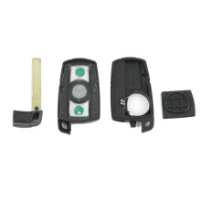 Remote Key Case Key Shell Blade Fob Key Case for 2006-2011 1 3 5 6 Series E90 E91 E92 E60 KR55WK49123