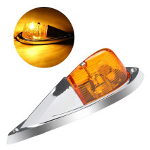 12V Amber Teardrop Cab Light Cab Light Front Rear Top Clearance Roof Running Light Wiring Pack for Truck Van
