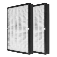 2 STUKS TTAP003 Vervangingsfilter voor TT-AP003 Luchtreinigers H13 Grade True HEPA en Actief Koolstoffilter