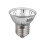 75W lámpara de calor halógena UVA UVB 5x5x5cm blanca 6