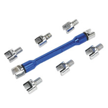 Ekernyckel Motorcykel Motorcykel Ekernyckel 5,4-6,8 mm Spännad Hjulpassning 8 Storlekar Av Ekernipplar