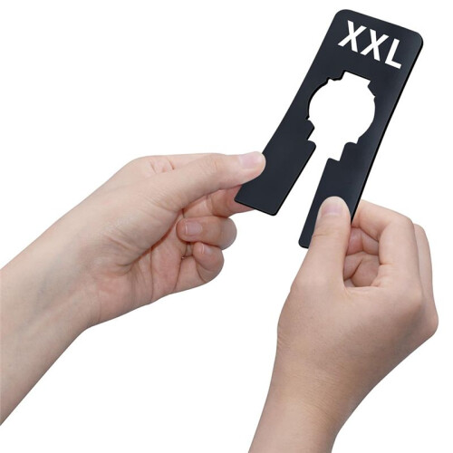 40 Pack Rectangular White Plastic Clothing Size Closet Rack Dividers Hangers, Preprinted in 8 Sizes,White 2