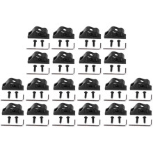 Juego de 20 Ganchos Delanteros para Patinete Eléctrico, Ganchos para Casco, Accesorios para Patinete para Mijia M365 Pro
