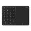 Numeric Keyboard with Touchpad Rechargeable USB Wireless Numeric Keyboard for Android, Windows, IOS 1