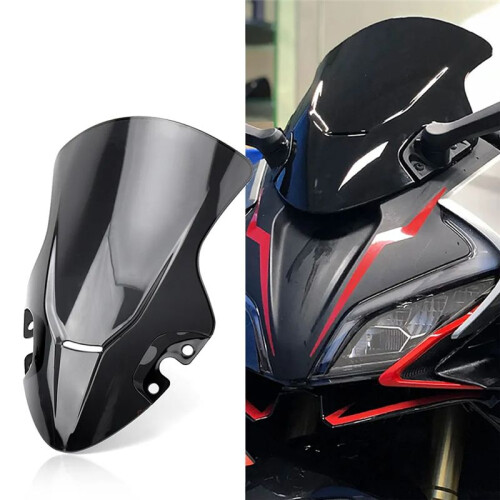 Motorcycle Windscreen Deflector Extention Kit Windshield Fairing for  450 SR 450SR 450Sr 2022 2023(Black) 2