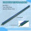 Fish Tank Aquarium 20" Long Bubble Release Air Stone Airstone Green 7