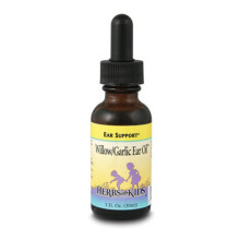 Aceite de oído de sauce/ajo para niños, sin fragancia (botella de vidrio) | 30ml