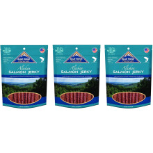 Blue Ridge Naturals (3-pack) Ovengebakken Zalm Jerky Hondensnacks, Totaal 3 Pond