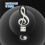 USB 2.0 Stick Cute Cartoon Memory Stick Music Notes Symbol USB 2.0 Memory External USB Flash Drive Memory Stick 16GB 8
