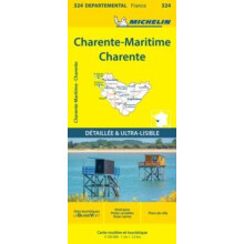 CharenteMaritime Charente Michelin Local Map 324 by Michelin Other Boo