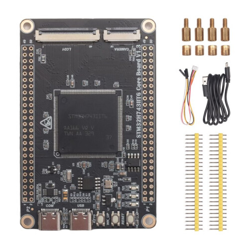 STM32H7 Development Board Small System Board STM32H743IIT6 Core Board Onboard SDRAM Open Source LVGL