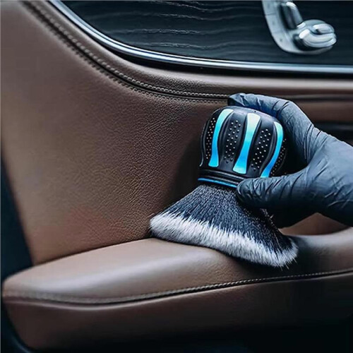 1pcs Multi-Purpose Detailing Brush Soft Bristles for Dusting or Scrubbing Interior&Delicate Surfaces Car Cleaning Tools 2